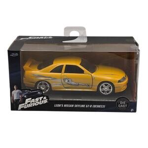 Jada Leon's Nissan Skyline GT-R 1:32 Scale Die-Cast Fast & Furious Brand New
